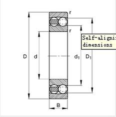 BEARING1212ETN9 C3 NNF design Self-Aligning Ball Bearings for metallurgy, mill, mining