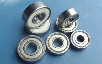 Single Row Deep Groove Ball Bearing Low Friction For Motorcyles