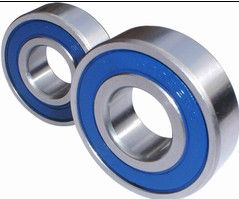 Machined Deep Groove Ball Bearing Rubber Shield With P0 / P5 / P6 Precision