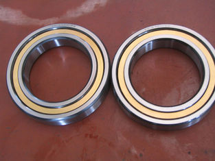 High Precision Angular Contact NTN Ball Bearing QJ Series With Less Coefficient Friction